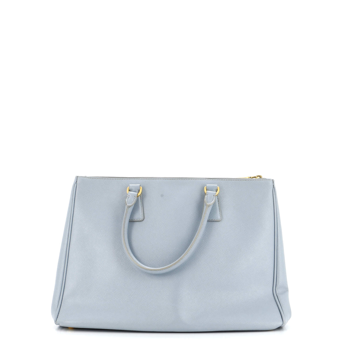 Double Zip Lux Tote Saffiano Leather Large