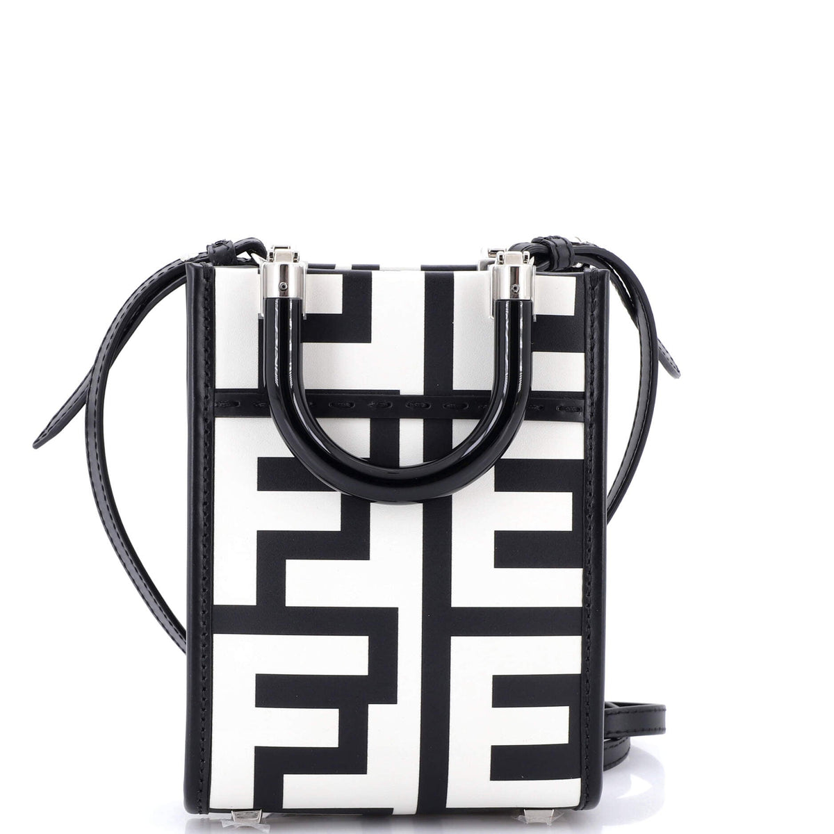 x Marc Jacobs Sunshine Shopper Tote Printed Leather Mini