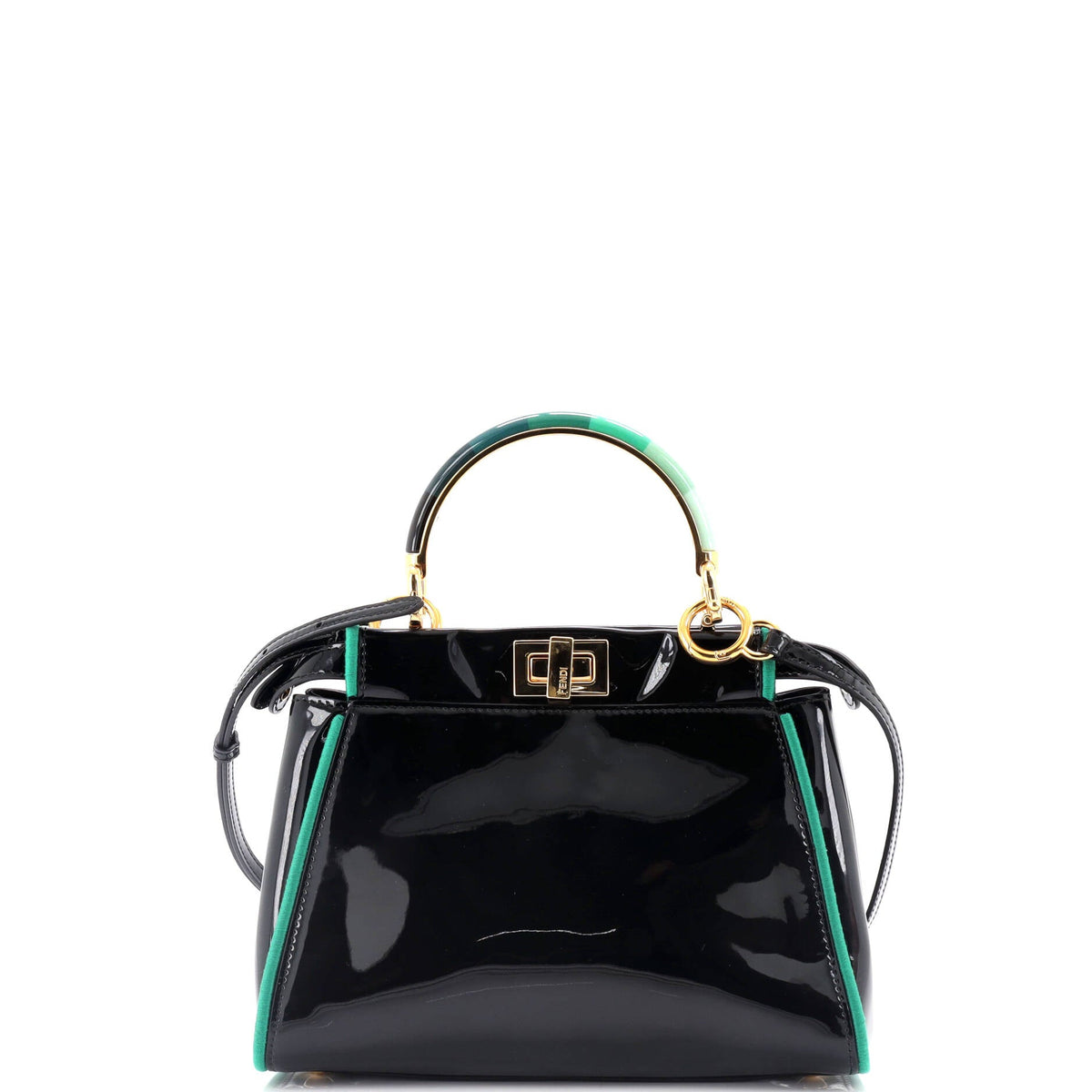 Resin Handle Peekaboo Bag Patent Mini