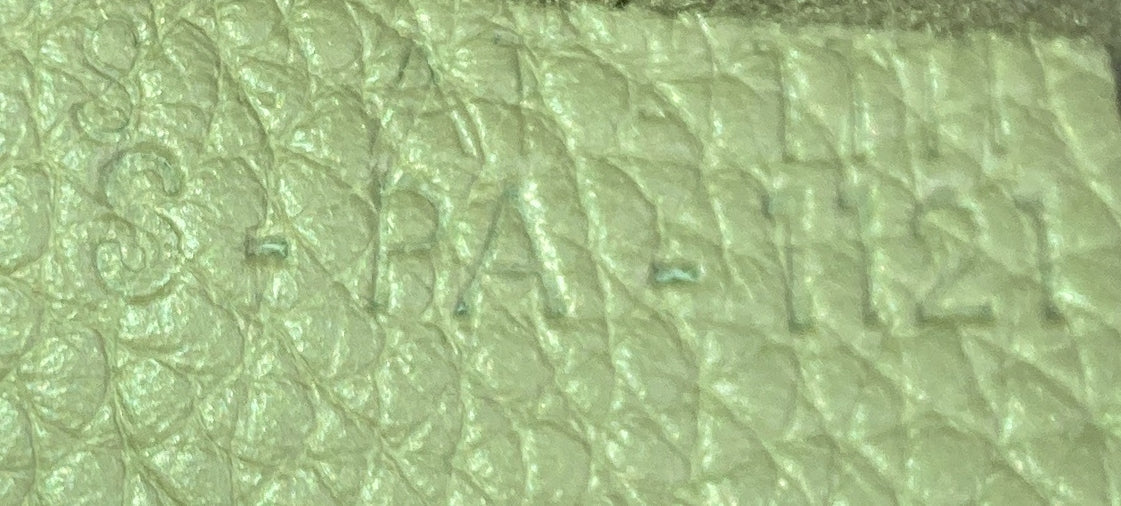 Luggage Bag Grainy Leather Micro