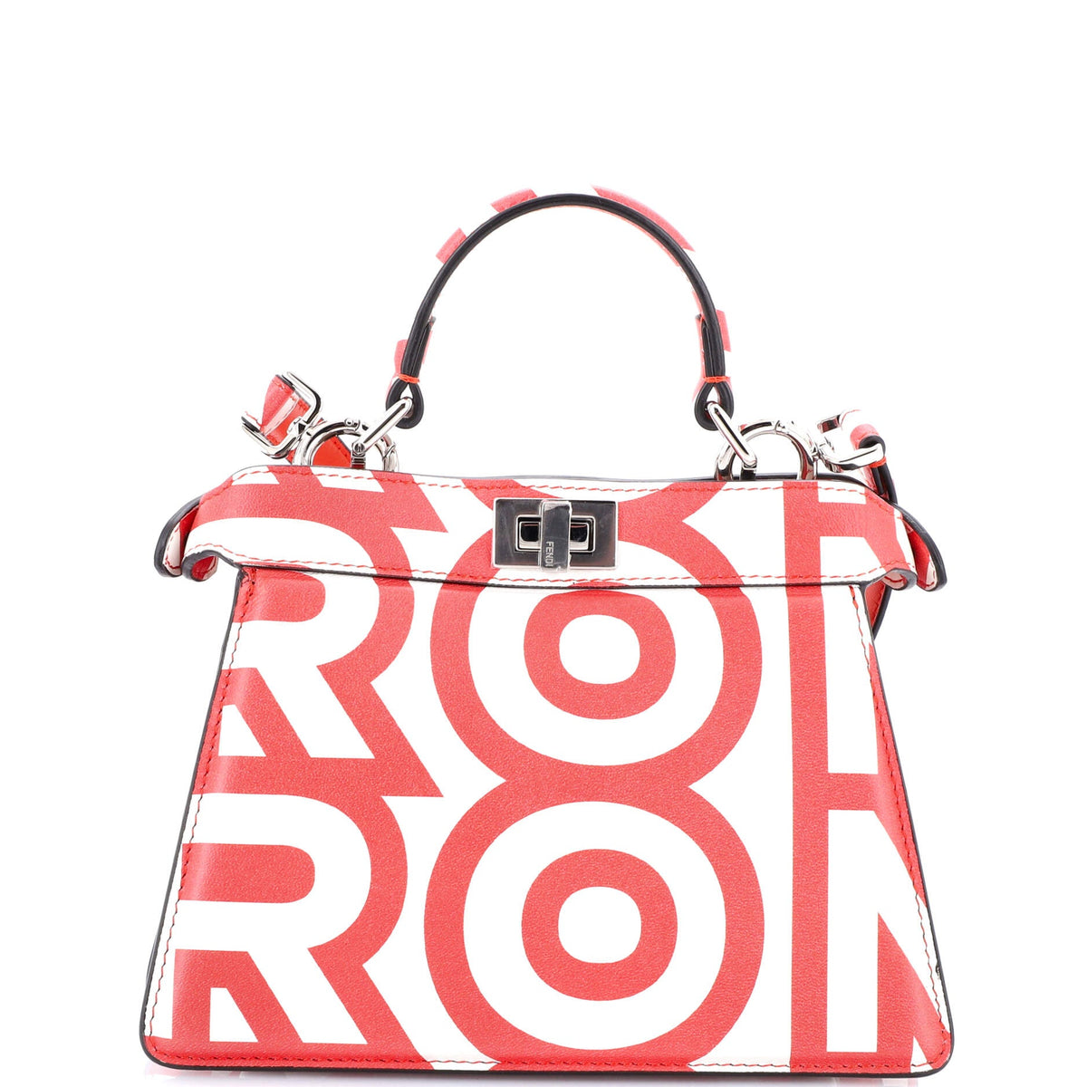 x Marc Jacobs Peekaboo ISeeU Bag Printed Leather Petite