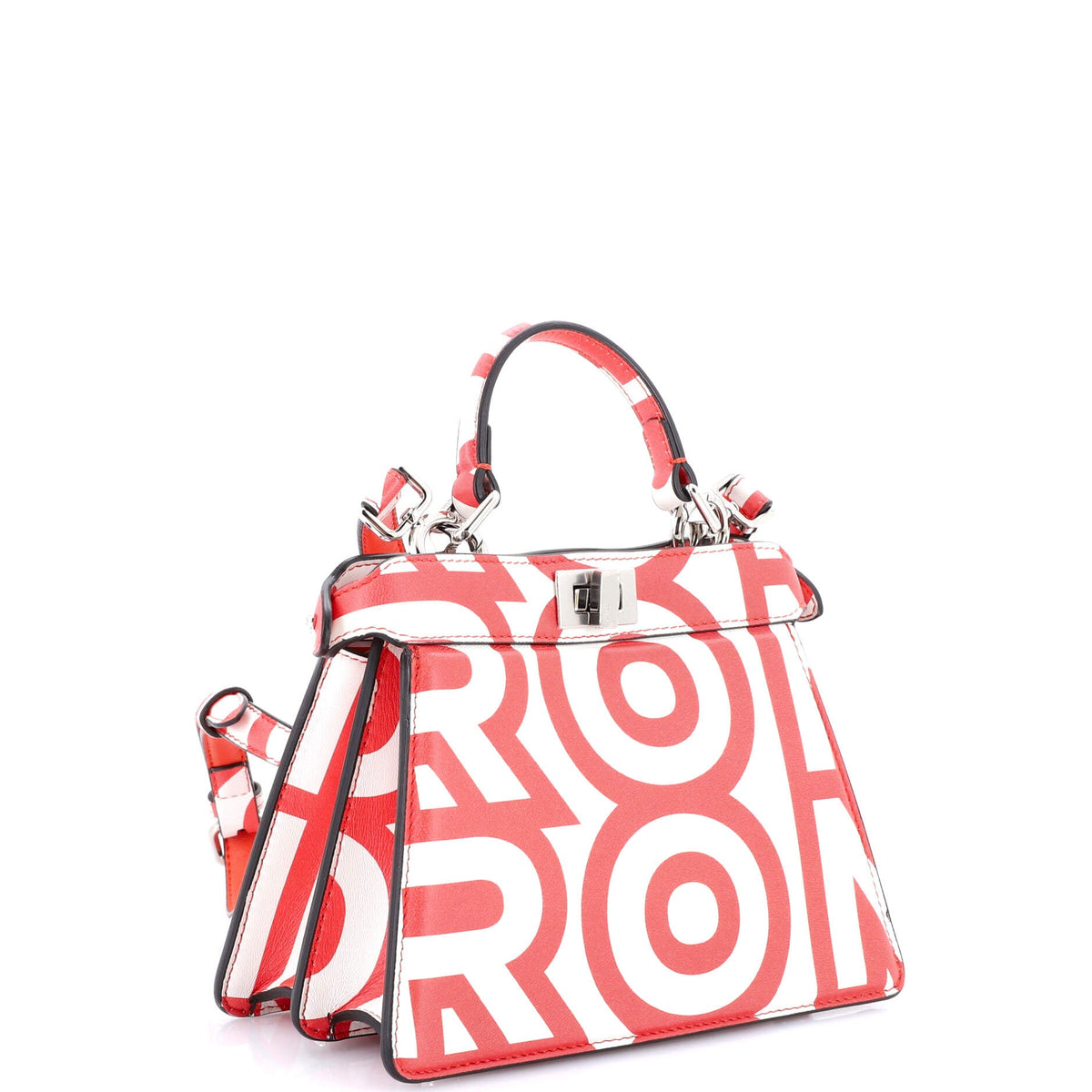 x Marc Jacobs Peekaboo ISeeU Bag Printed Leather Petite