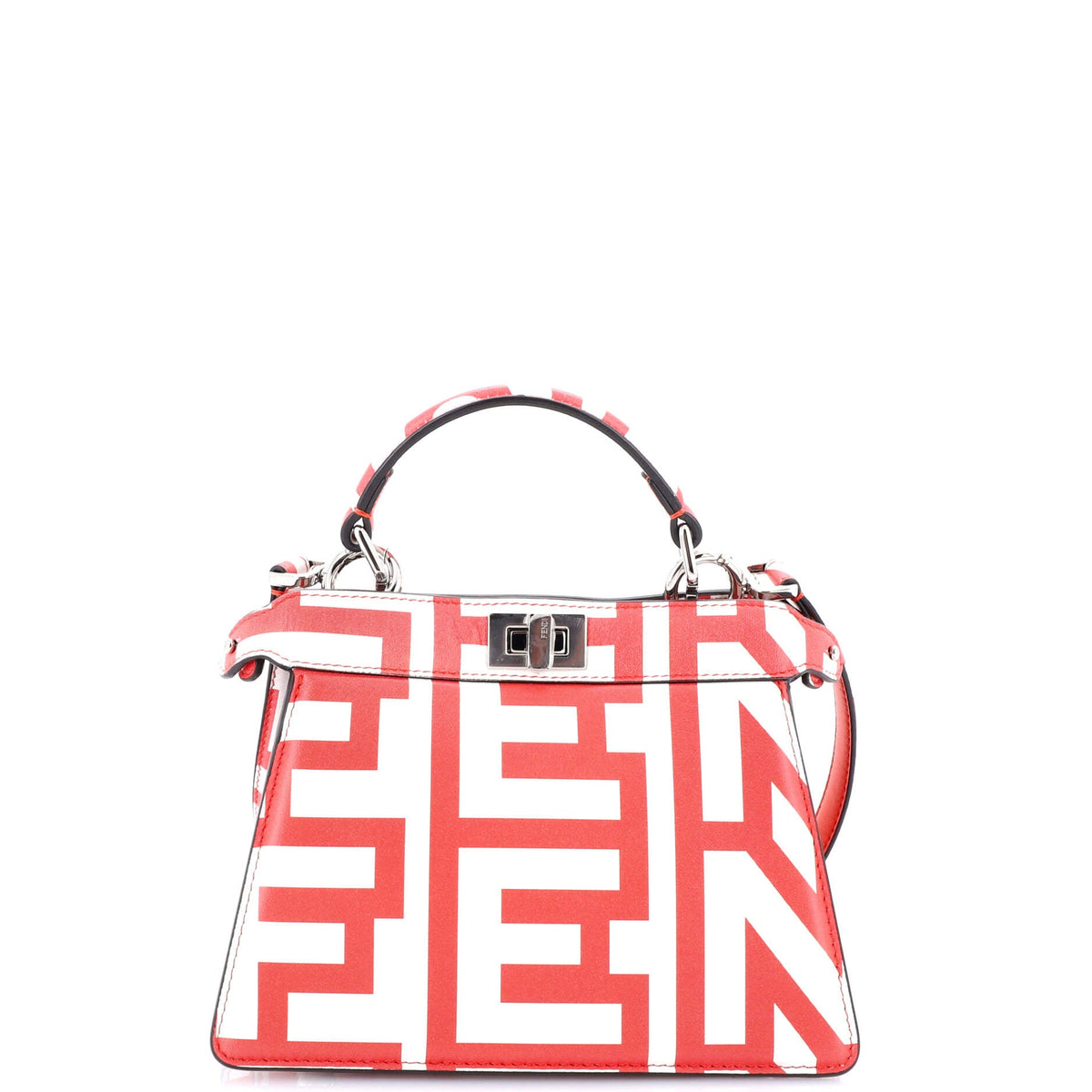 x Marc Jacobs Peekaboo ISeeU Bag Printed Leather Petite