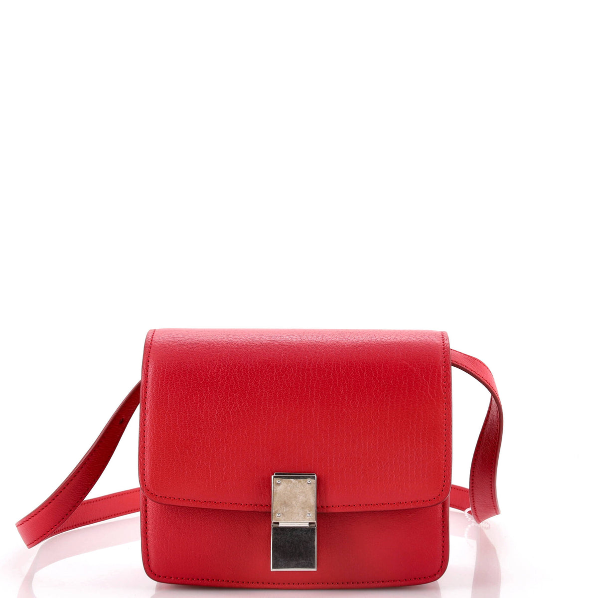 Classic Box Bag Grainy Leather Small