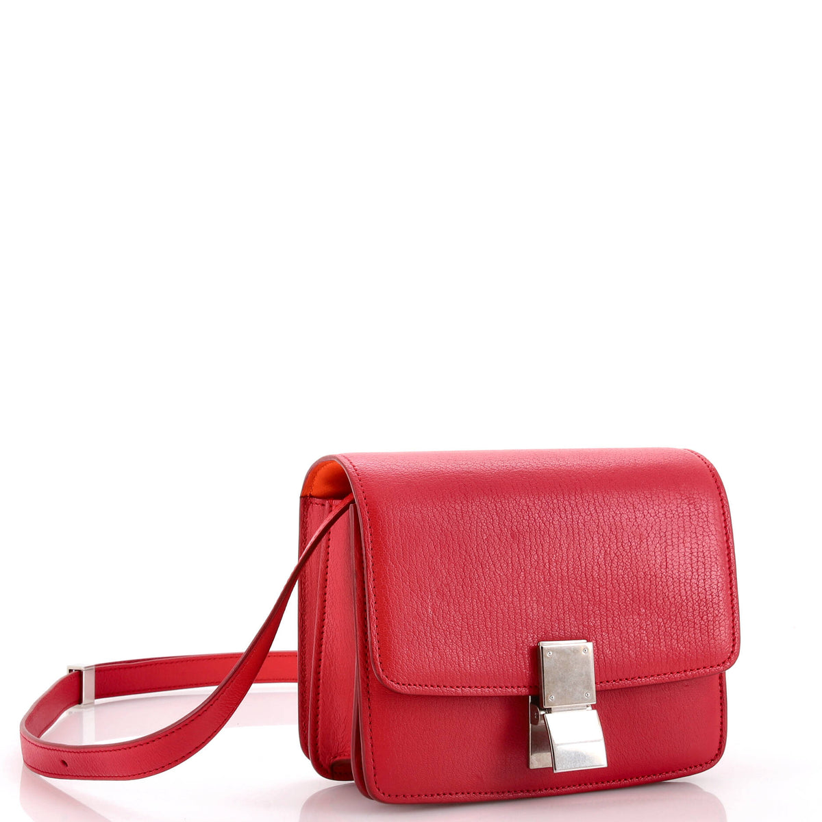 Classic Box Bag Grainy Leather Small