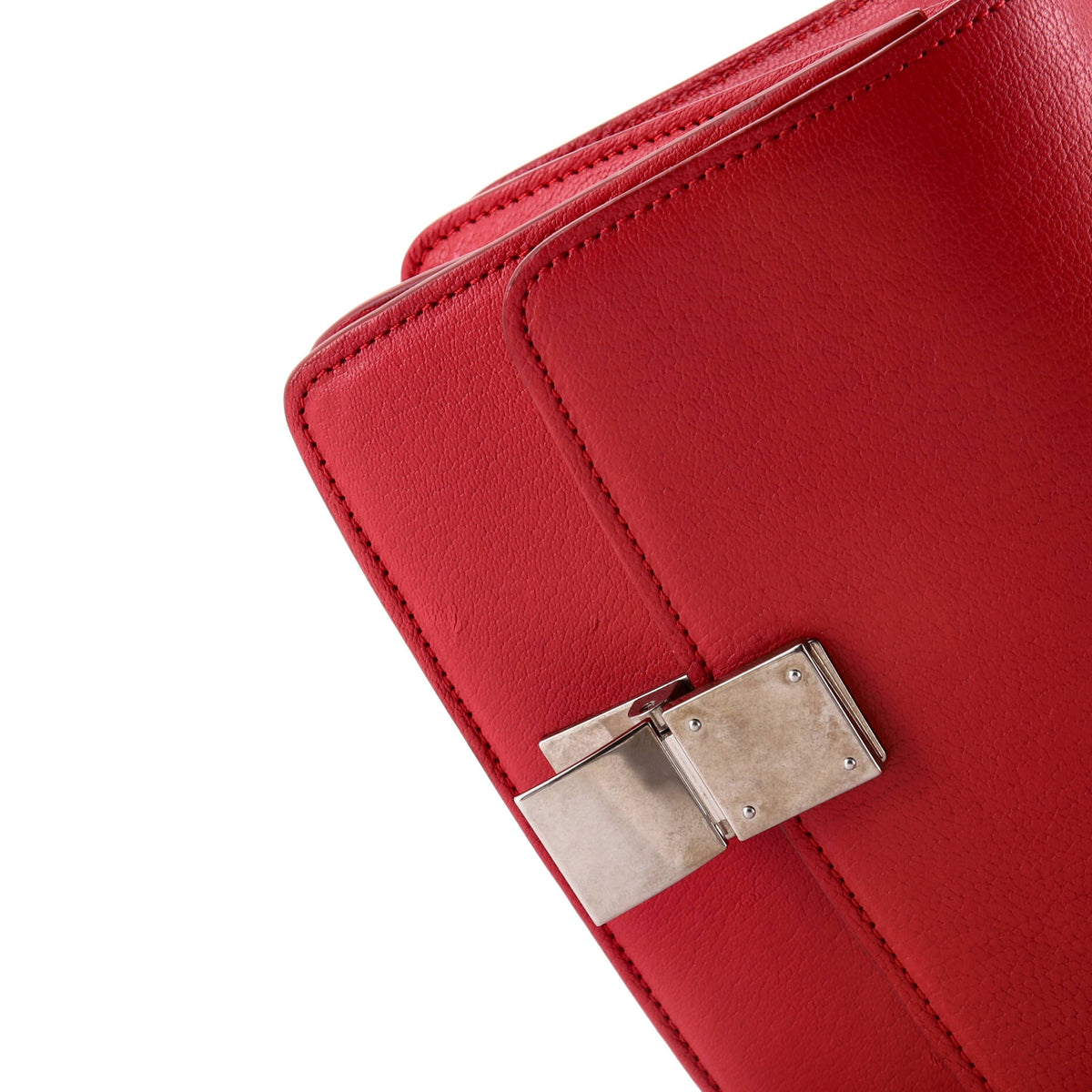 Classic Box Bag Grainy Leather Small