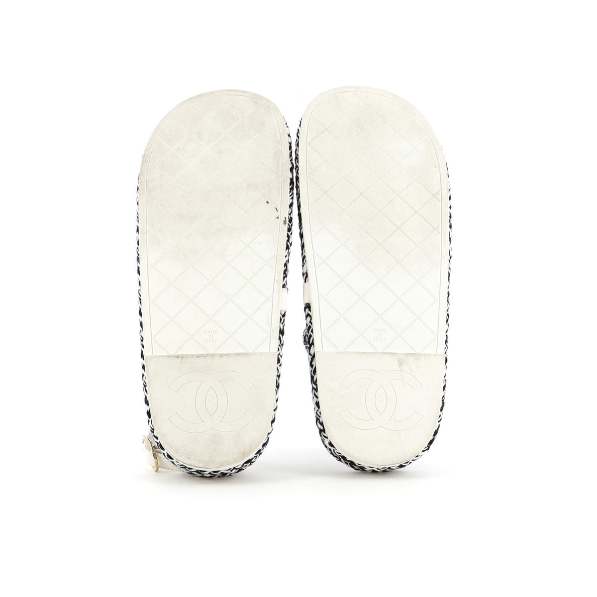 Women's CC Chain Sandals Braided Cord