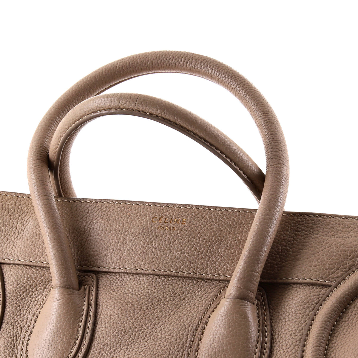 Luggage Bag Grainy Leather Mini