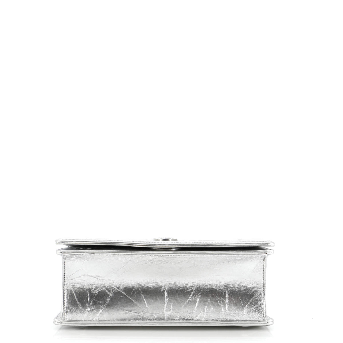 Diorama Clasp Flap Bag Crinkled Lambskin Small
