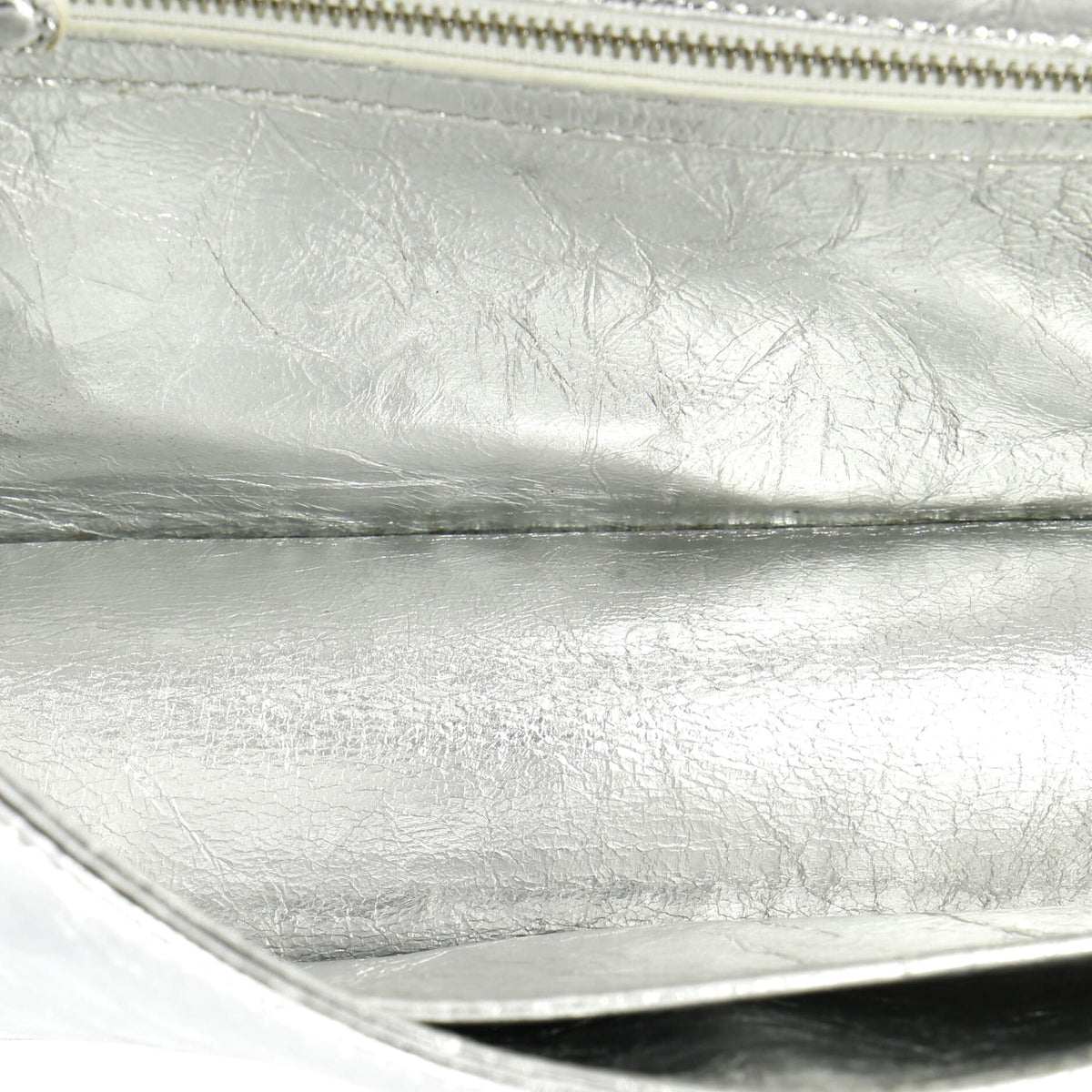 Diorama Clasp Flap Bag Crinkled Lambskin Small