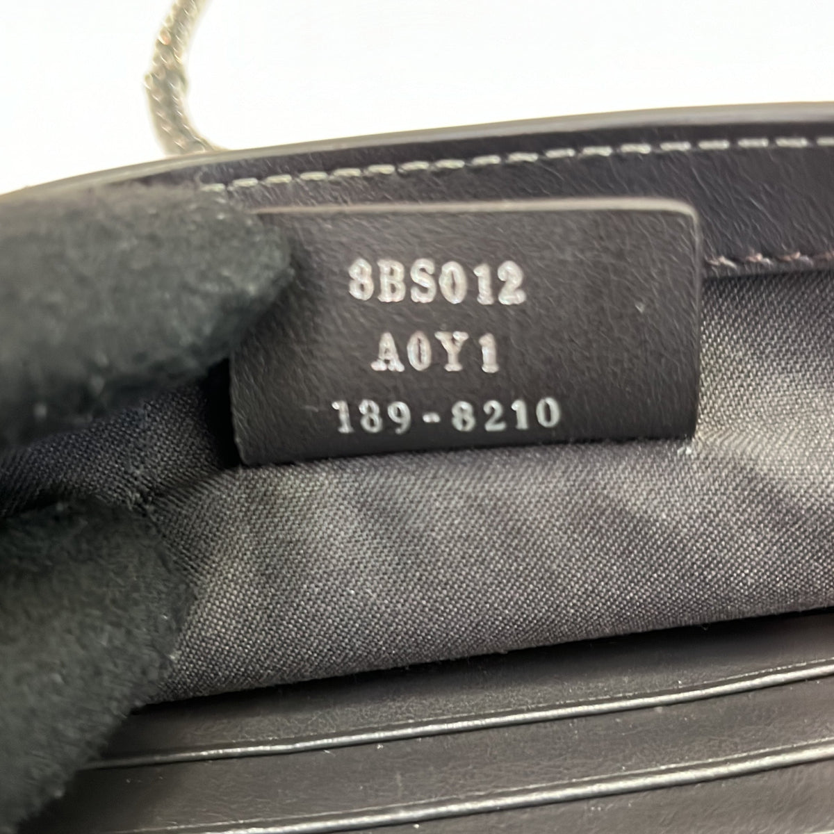 F is Fendi Wallet on Chain Leather Mini