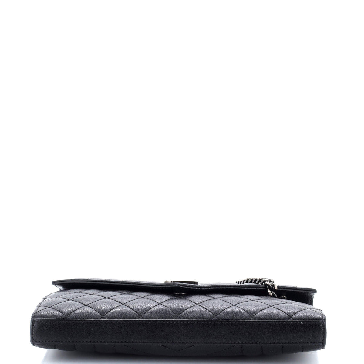 Classic Monogram Envelope Satchel Mixed Matelasse Leather Small