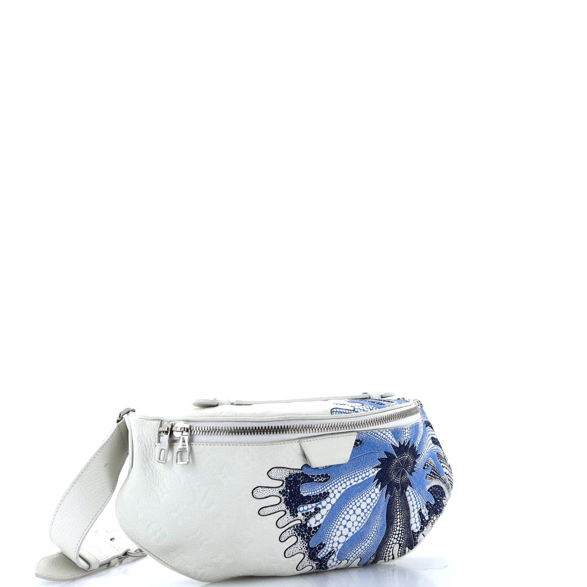 Bum Bag Yayoi Kusama Psychedelic Flower Monogram Taurillon Leather Maxi