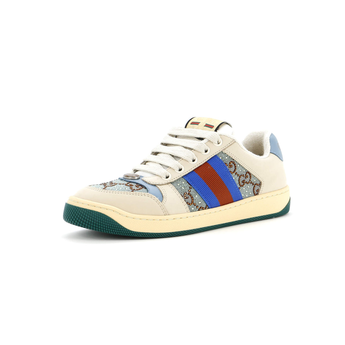Screener Sneakers GG Canvas with Crystals
