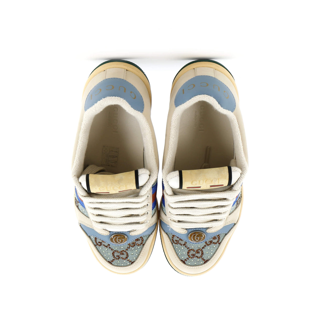 Screener Sneakers GG Canvas with Crystals