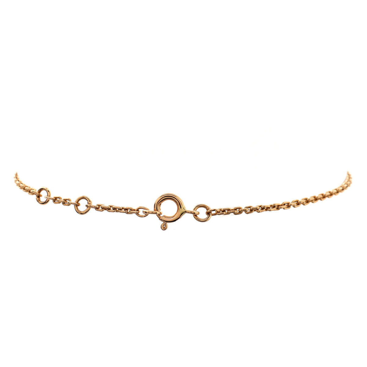 LV Volt Upside Down Chain Bracelet 18K Rose Gold