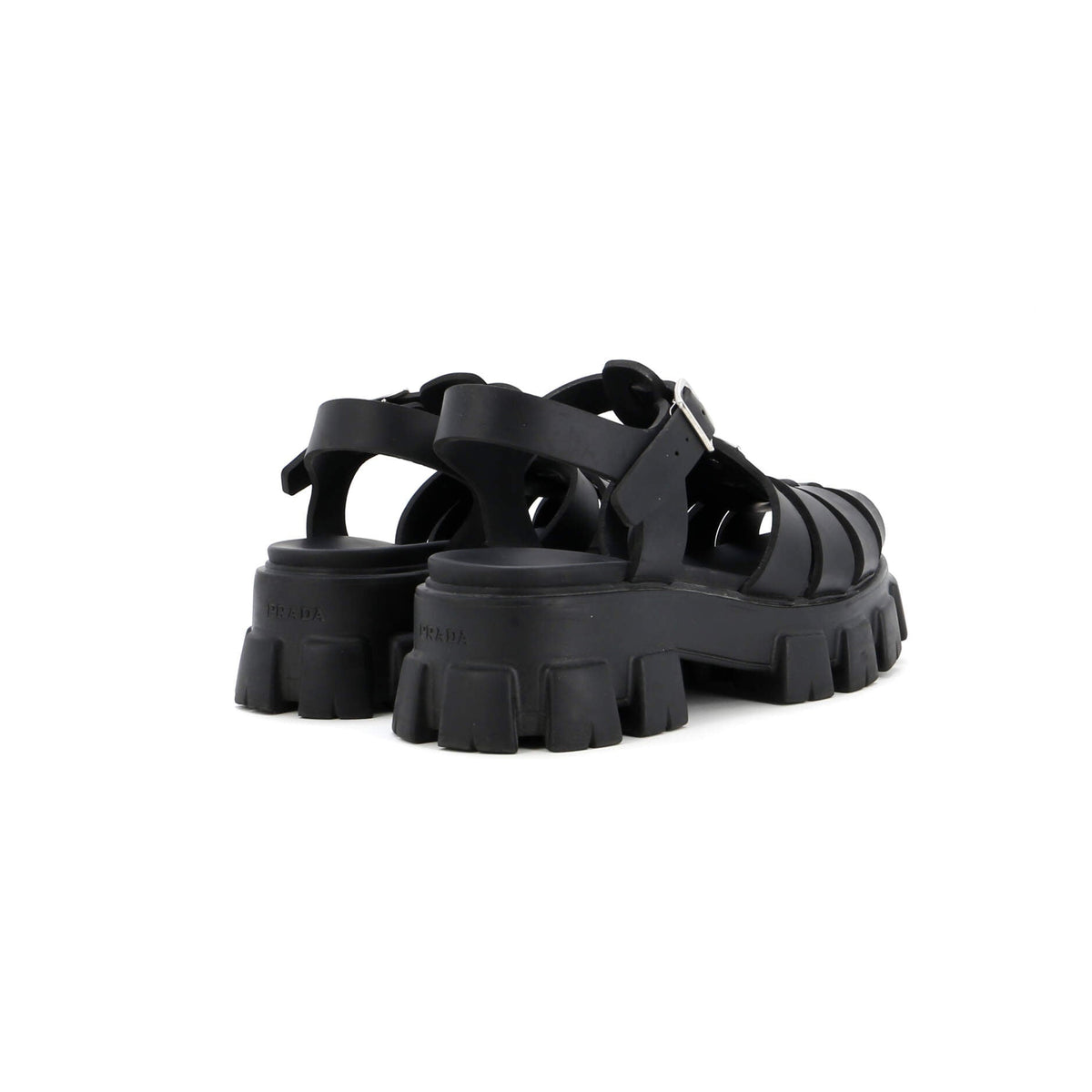 Men's Monolith Cage Platform Sandals Rubber
