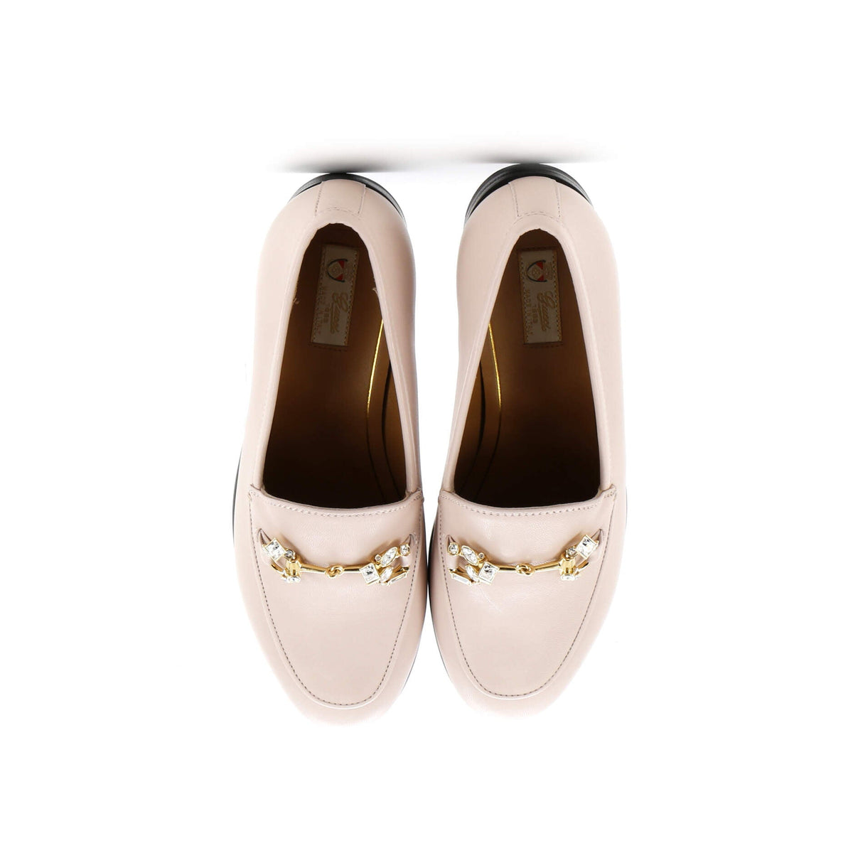 Women's Jordaan Loafers Leather with Crystals