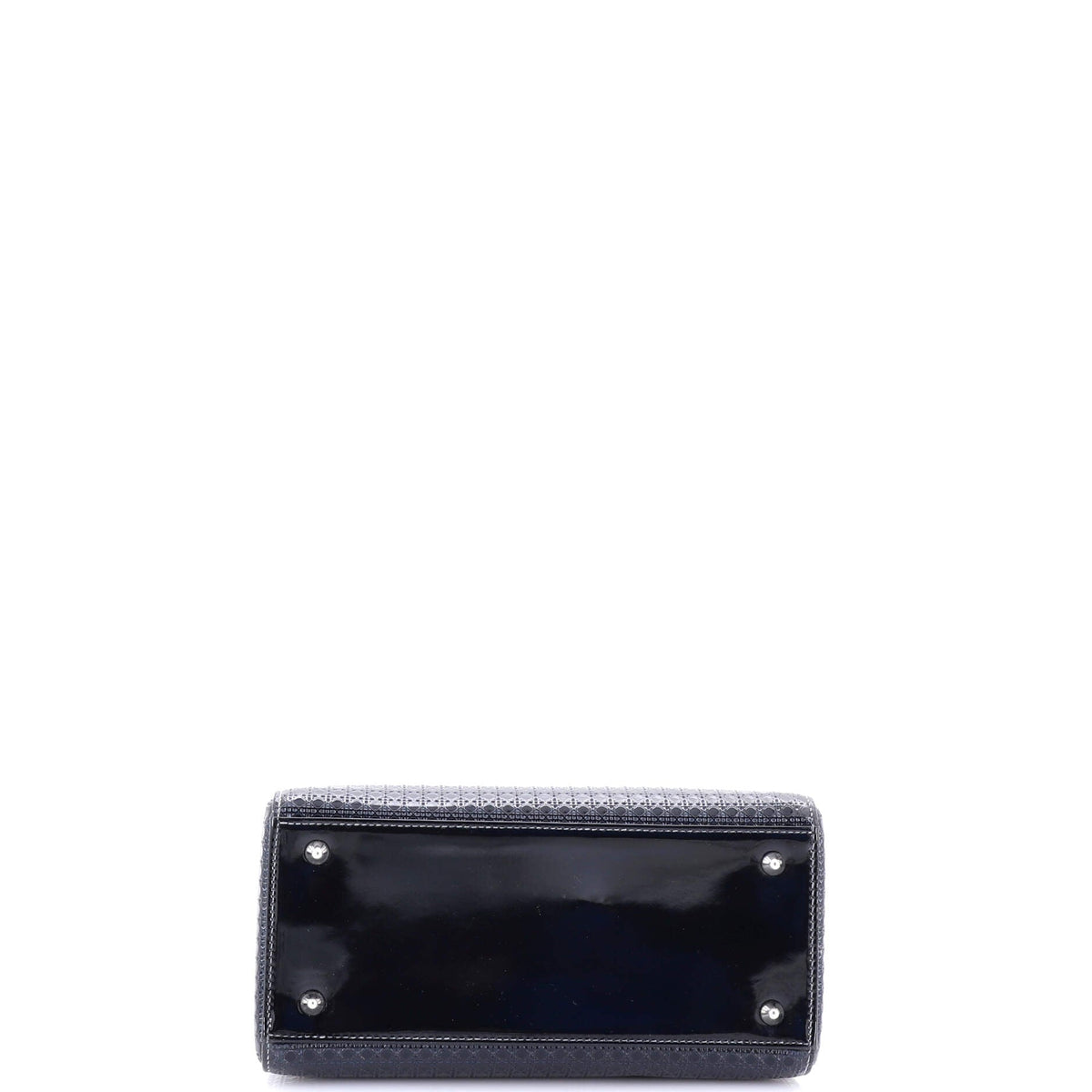 Lady Dior Bag Micro Cannage Ombre Metallic Calfskin Medium