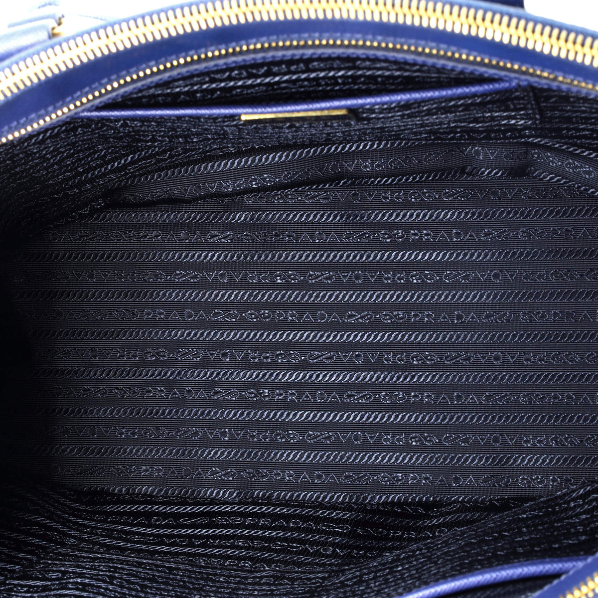 Double Zip Lux Tote Saffiano Leather Large