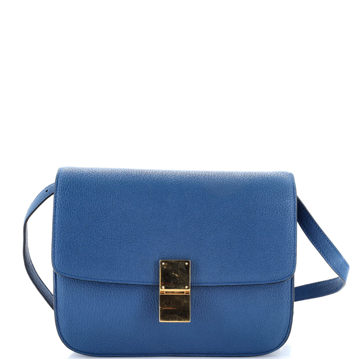 Classic Box Bag Grainy Leather Medium