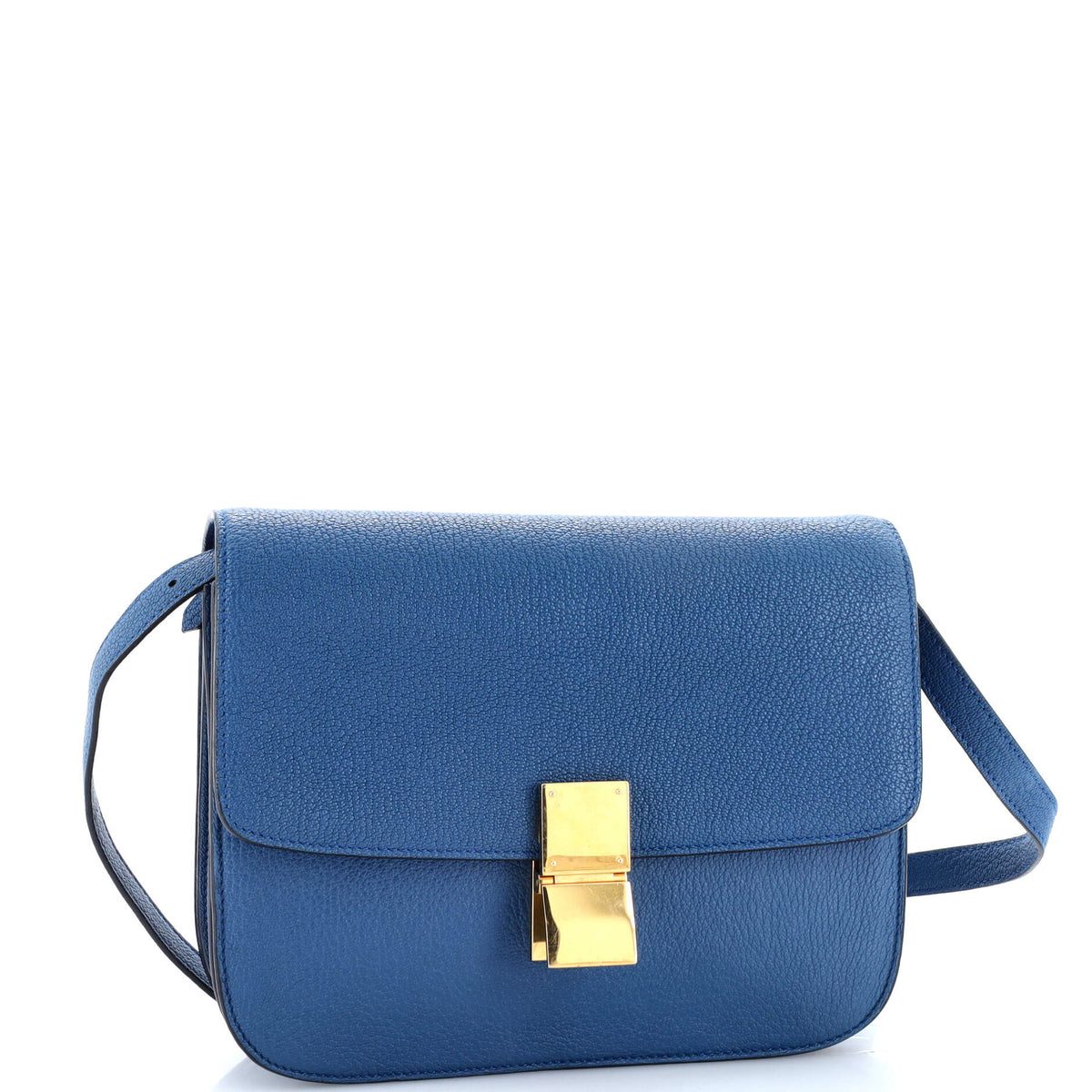 Classic Box Bag Grainy Leather Medium
