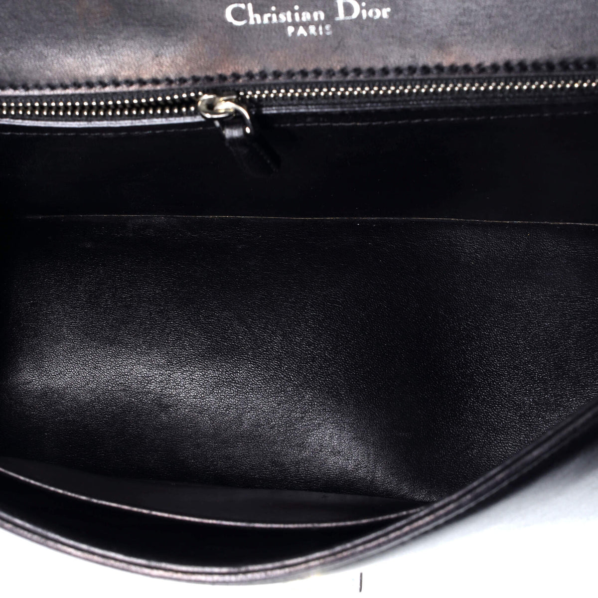 Diorama Flap Bag Sequin Embellished Lambskin Medium