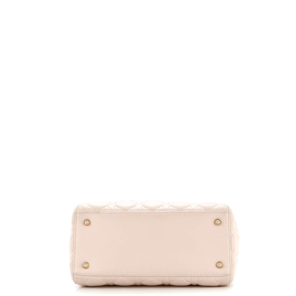 Lady Dior Bag Cannage Quilt Lambskin Medium