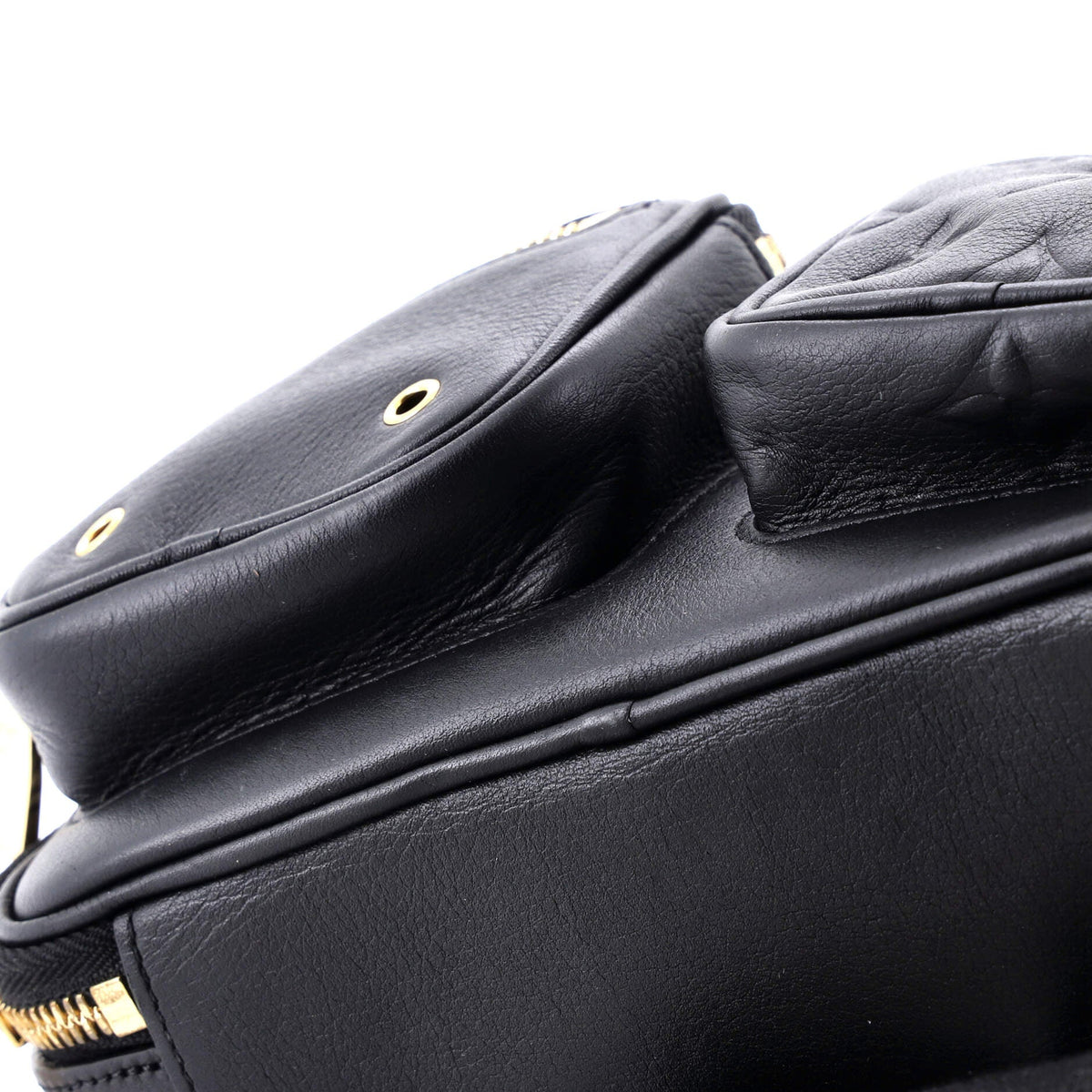 Utility Crossbody Bag Calfskin with Embossed Monogram Detail