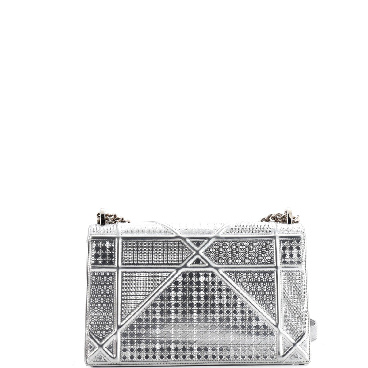 Diorama Flap Bag Cannage Embossed Calfskin Medium