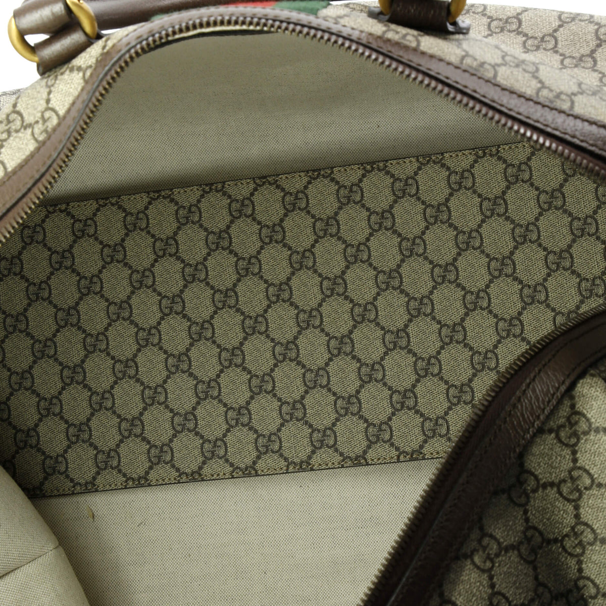 Ophidia Convertible Boston Bag GG Coated Canvas Large