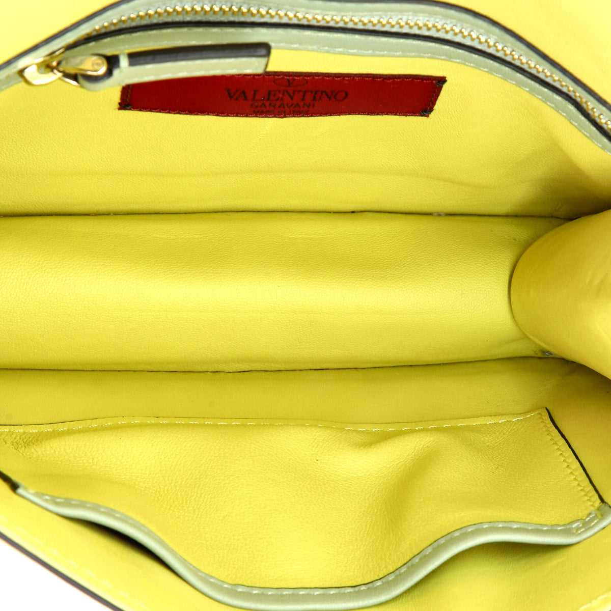 Glam Lock Shoulder Bag Embellished Leather Small