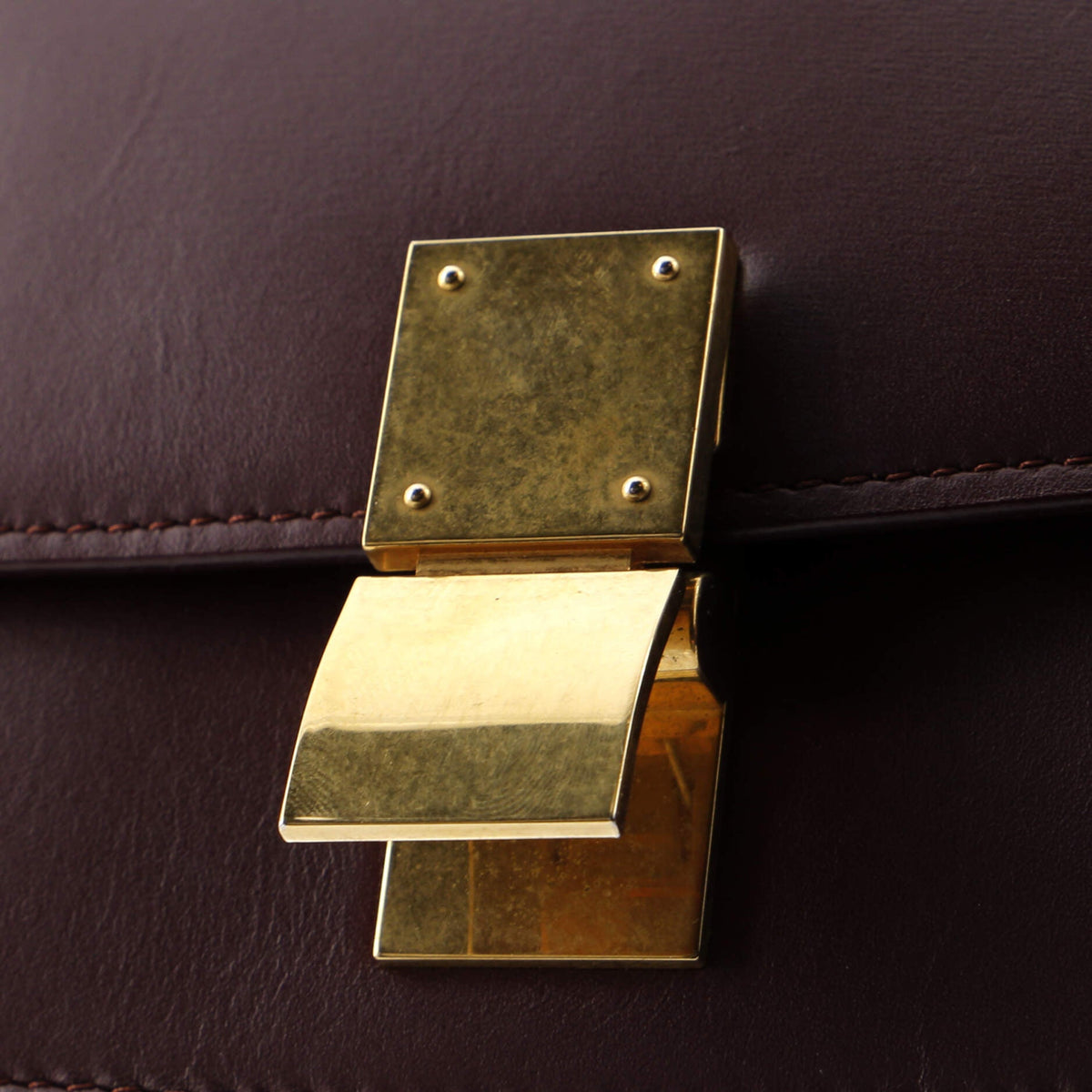 Classic Box Bag Smooth Leather Teen