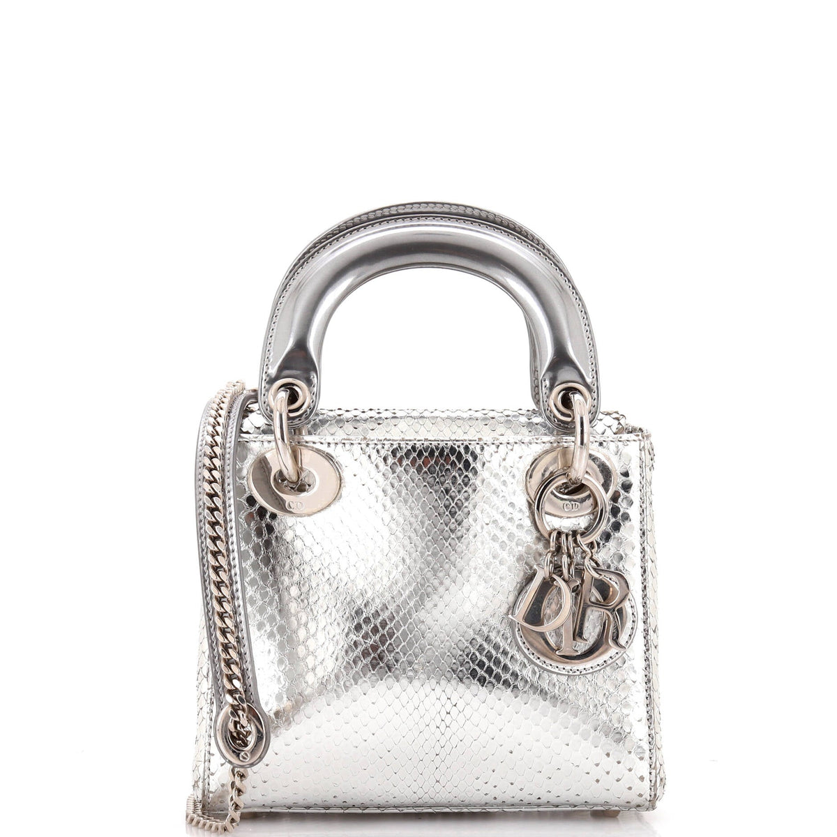 Lady Dior Chain Bag Python Mini
