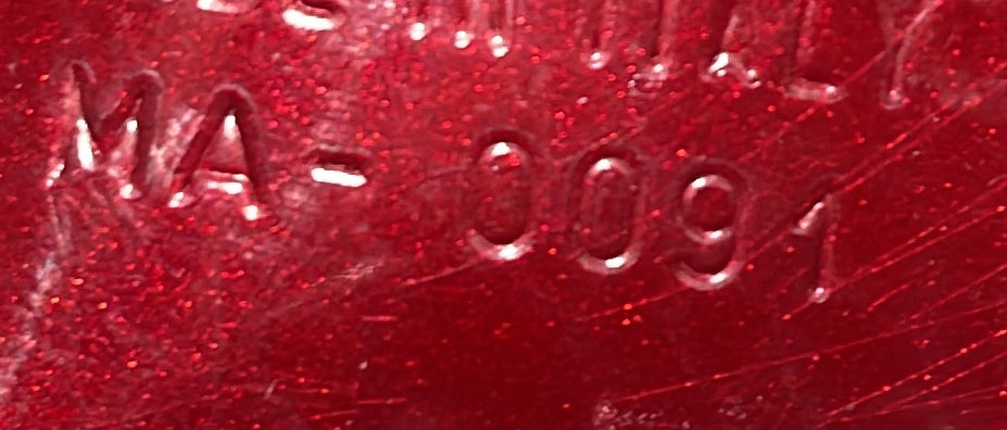 Vintage Lady Dior Bag Ultimate Embossed Patent Medium