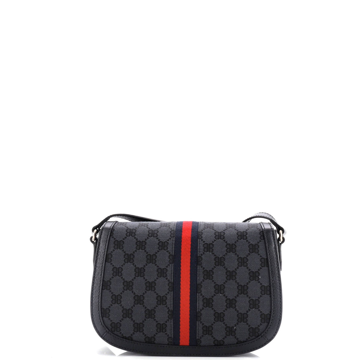 x Balenciaga The Hacker Project Flap Messenger Bag BB Canvas Medium