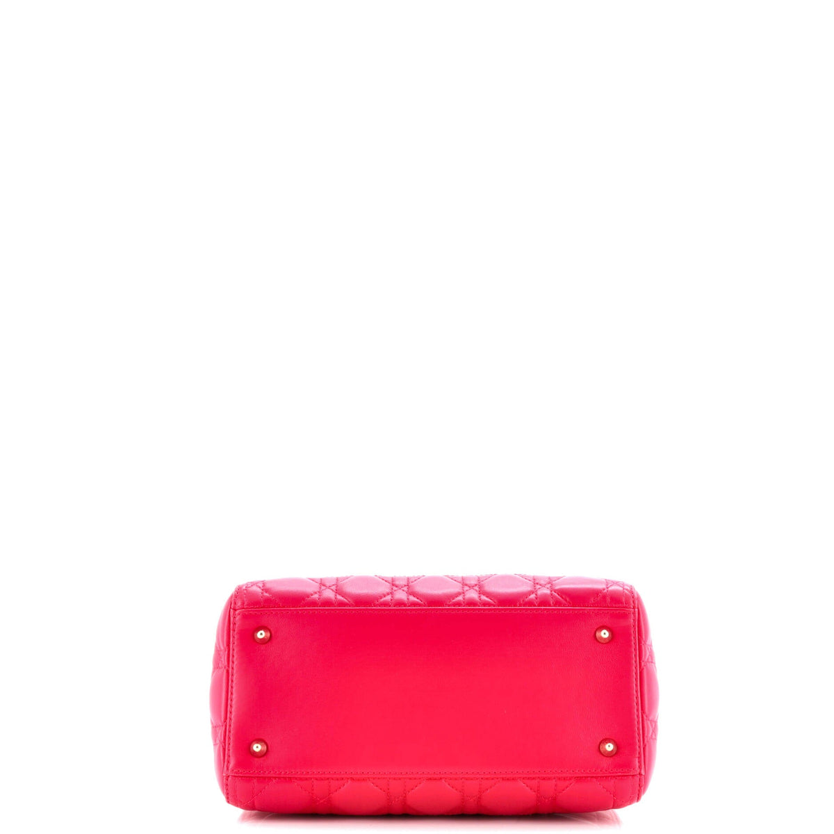 Lady Dior Bag Cannage Quilt Lambskin Medium