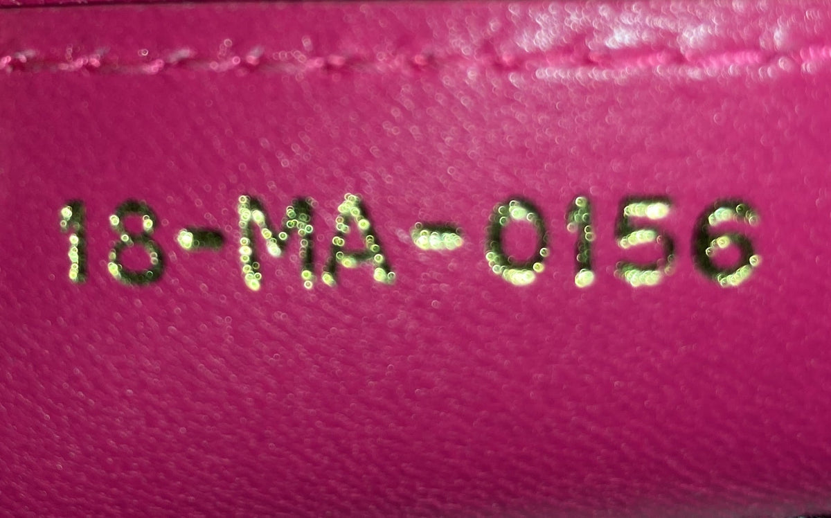 Lady Dior Bag Cannage Quilt Lambskin Medium