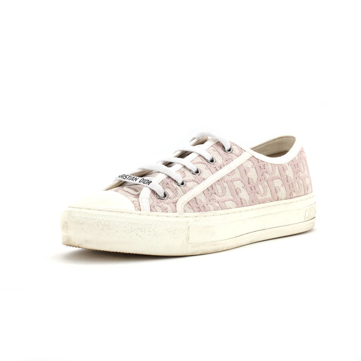 Women's Walk'N'Dior Sneakers Oblique Canvas