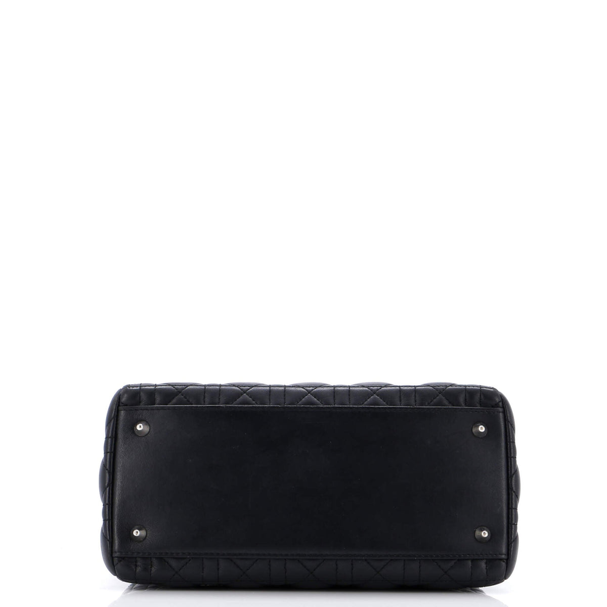 Lady Dior Bag Cannage Quilt Lambskin Medium