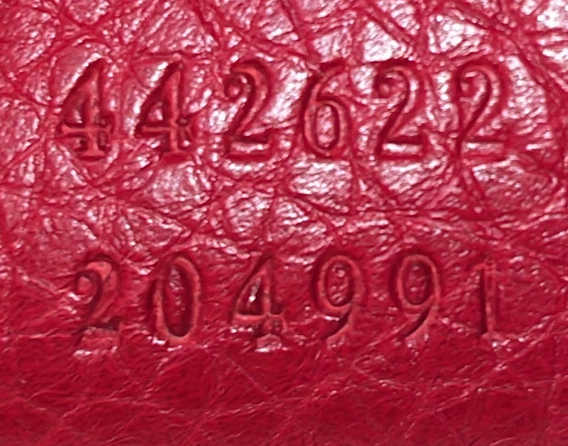 GG Marmont Top Handle Bag Leather Mini