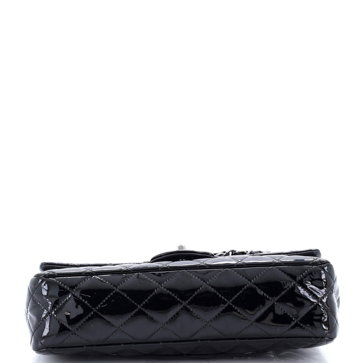 Classic Double Flap Bag Quilted Patent Medium
