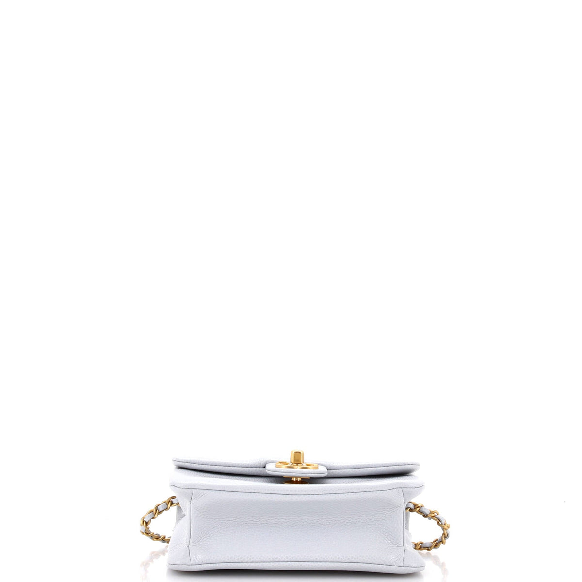 CC Medallion Charms Flap Bag Caviar Mini