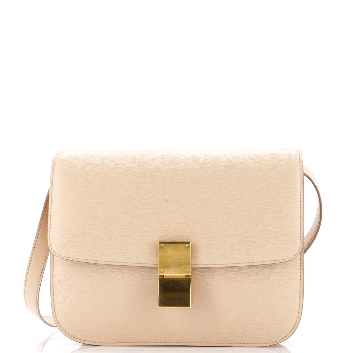 Classic Box Bag Grainy Leather Medium