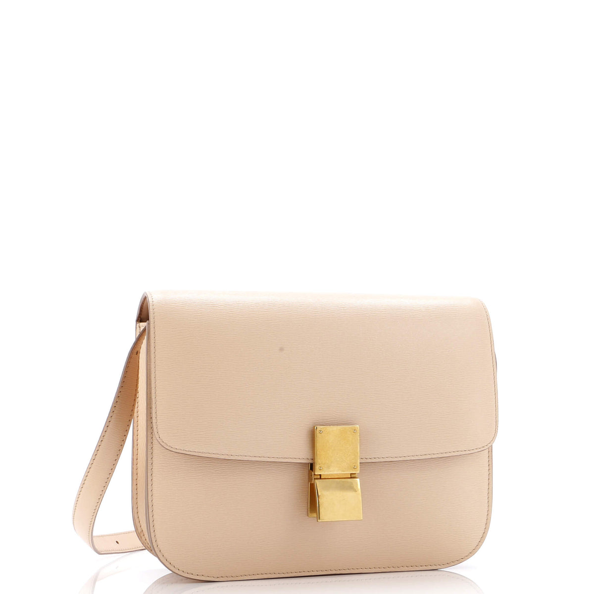 Classic Box Bag Grainy Leather Medium