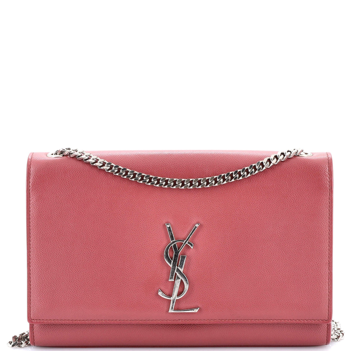 Classic Monogram Crossbody Bag Grainy Leather Medium