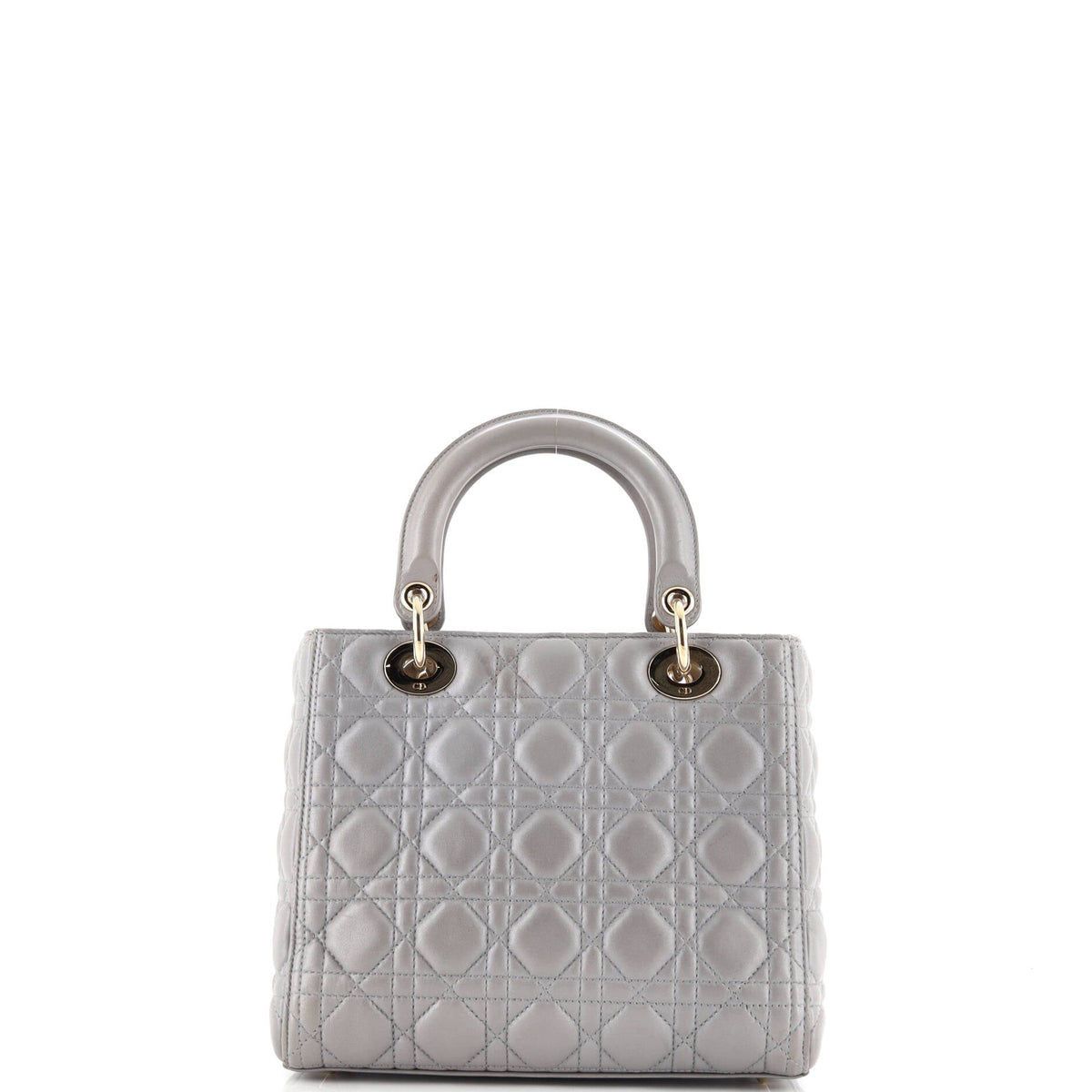 Lady Dior Bag Cannage Quilt Lambskin Medium