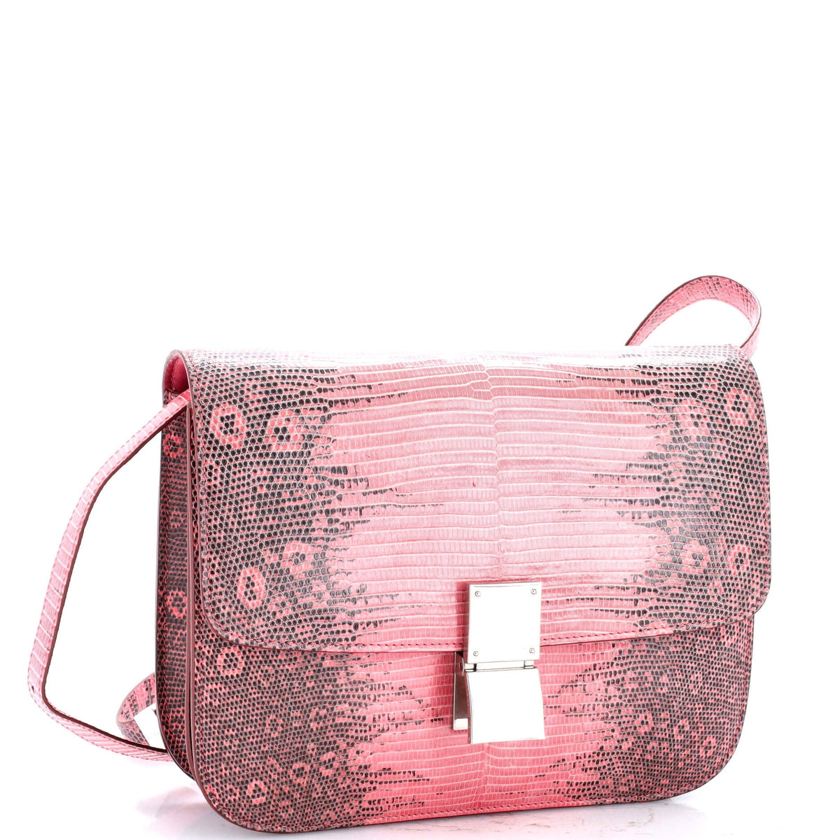 Classic Box Bag Lizard Medium