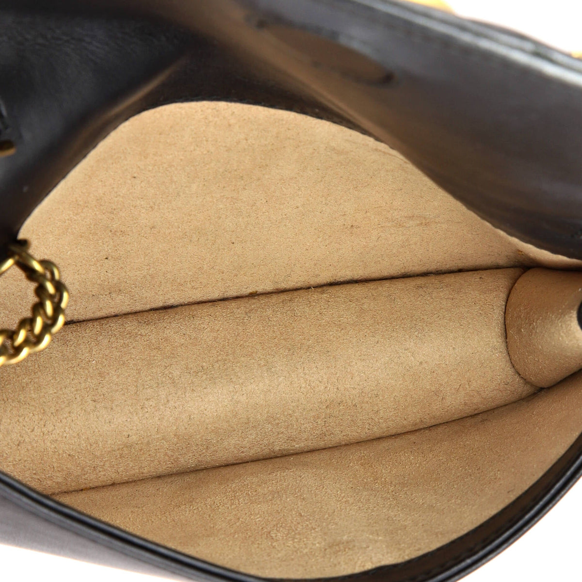GG Marmont Chain Flap Bag Embellished Matelasse Leather Mini
