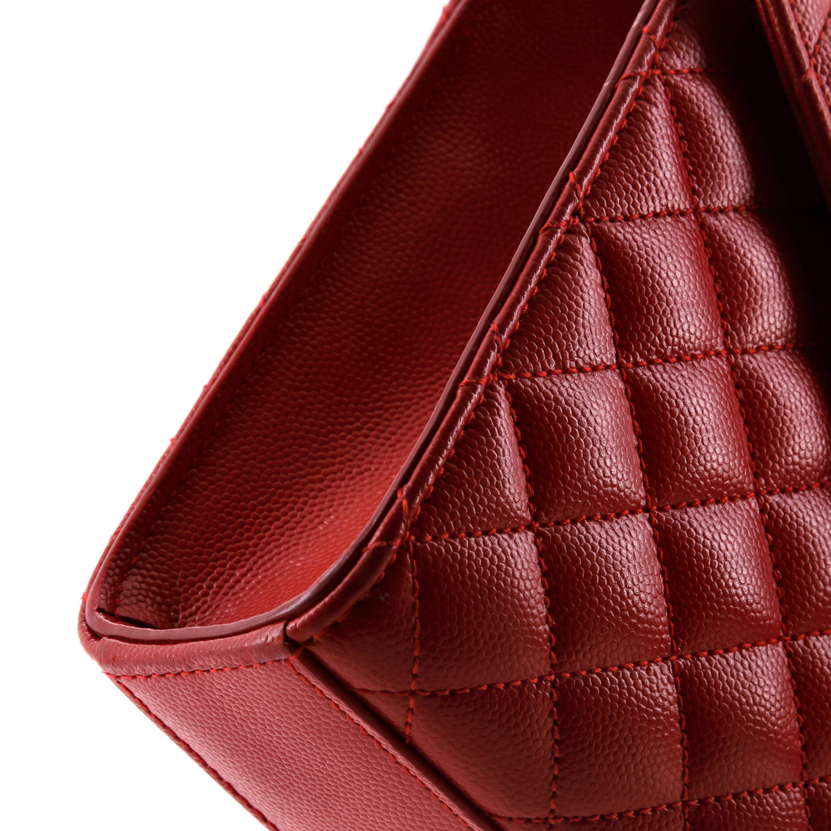 Classic Monogram Envelope Satchel Mixed Matelasse Leather Medium